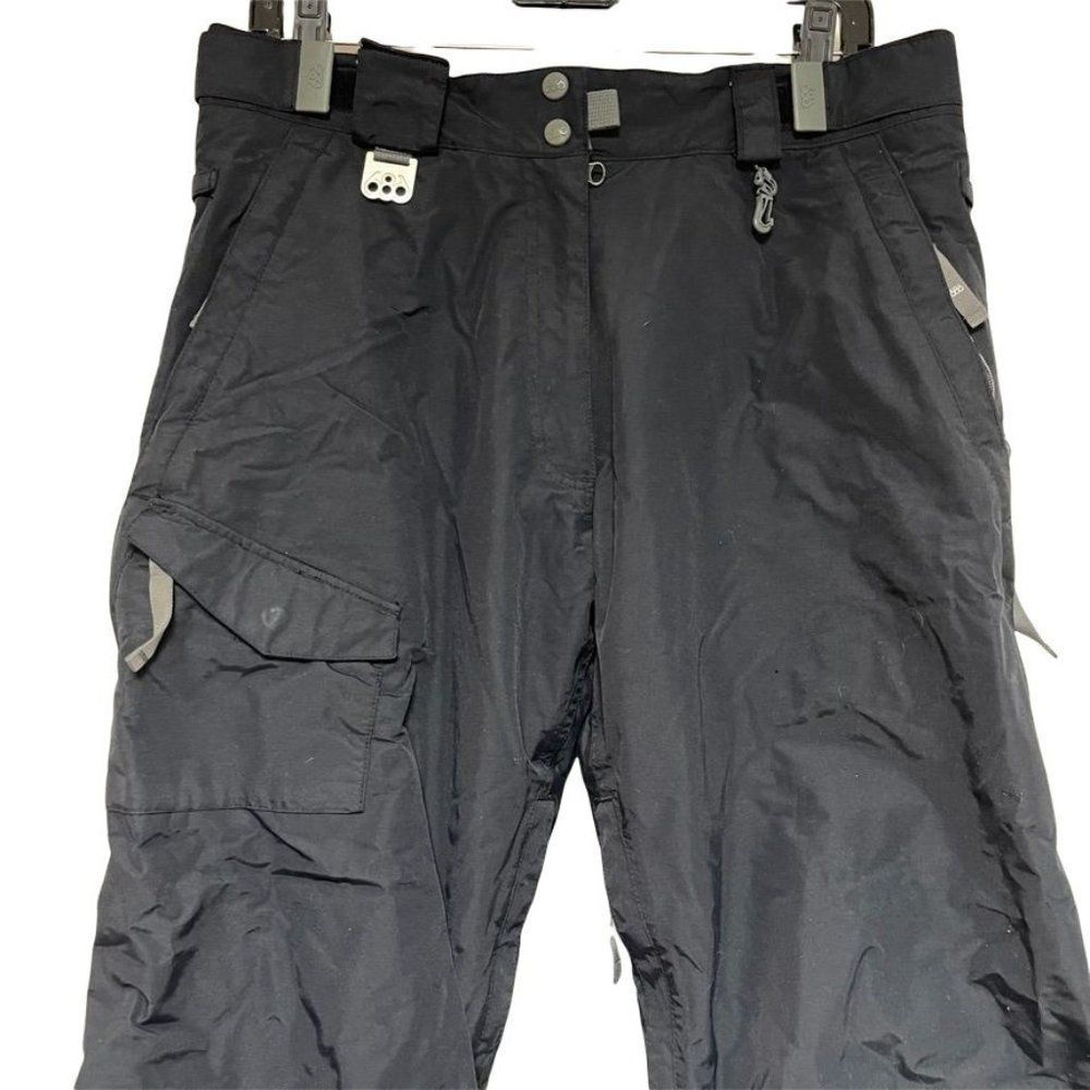 SMARTY 686 Waterproof Ski Snowboard Cargo Snow Pants and Removable Liner Size M